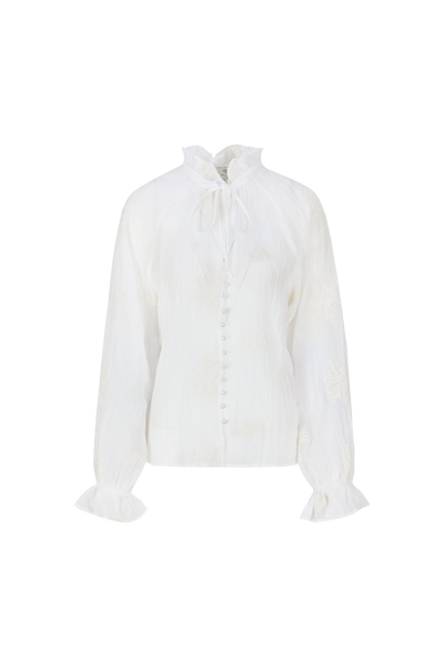 C&S Lyra Blouse offwhite