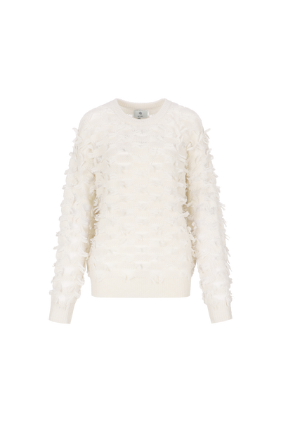 C&S Kayla Knit Pullover sand