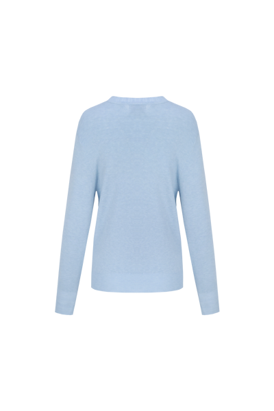 C&S Kamaria Knit Pullover blue mist