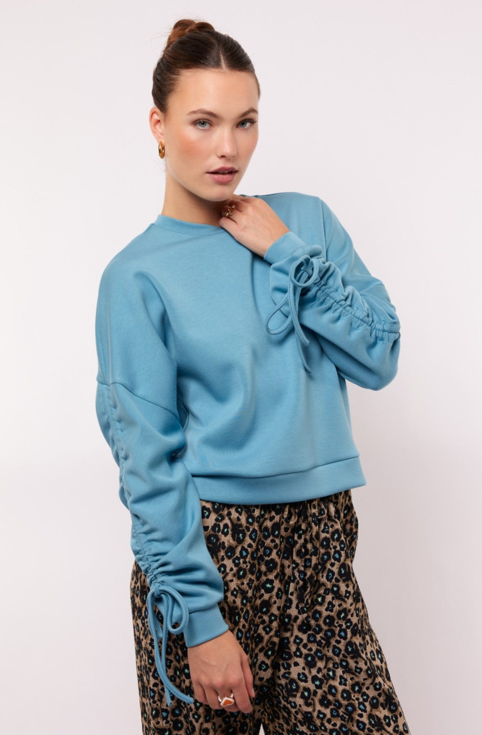 Fluresk Lior Sweater adriatic blue