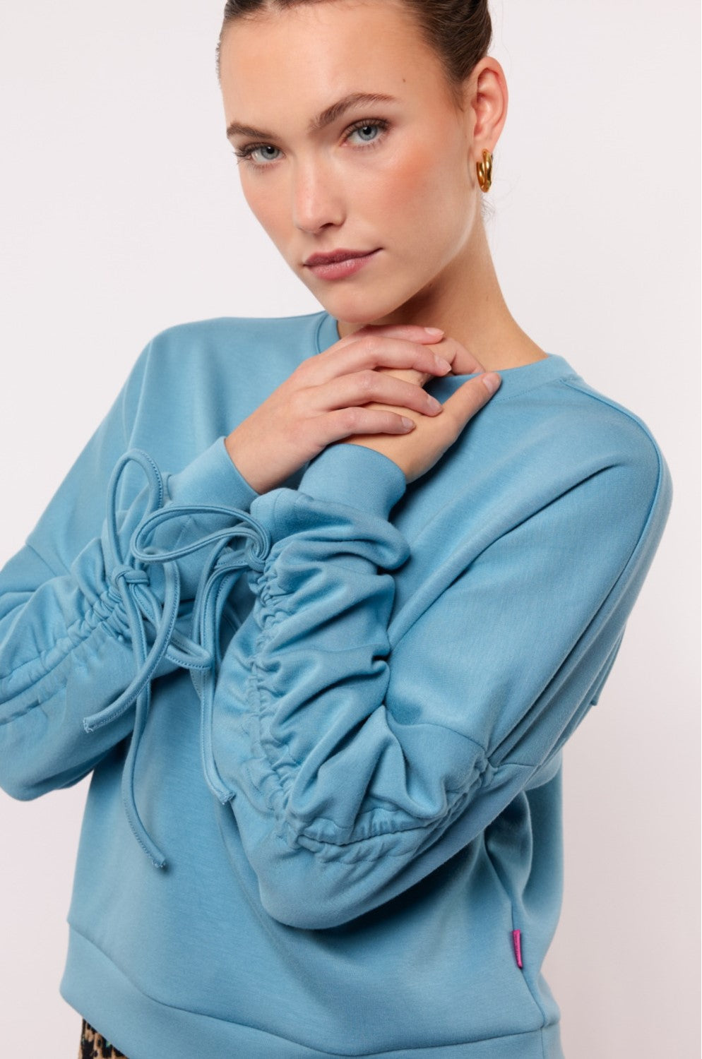 Fluresk Lior Sweater adriatic blue