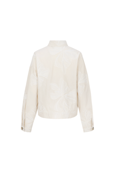 C&S Lunae Blouse sand/offwhite