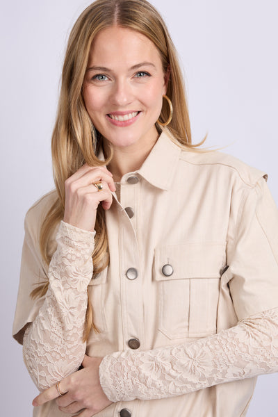 C&S India Jacket sand