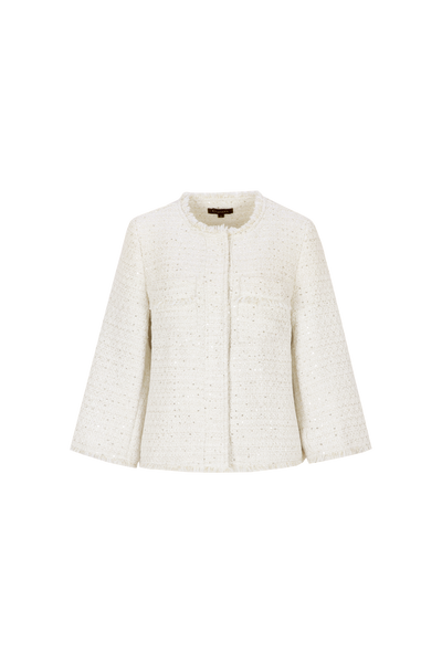 G-maxx Aubree Jacket wool white