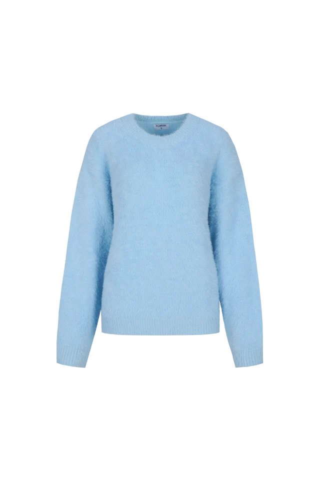 Fluresk Islene knit sweater Cloud Blue