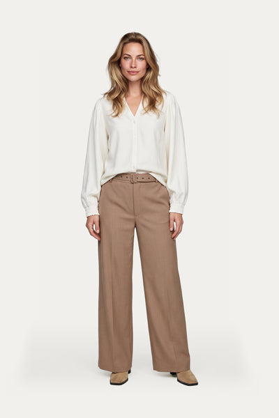 G-Maxx Everlid Blouse wool white