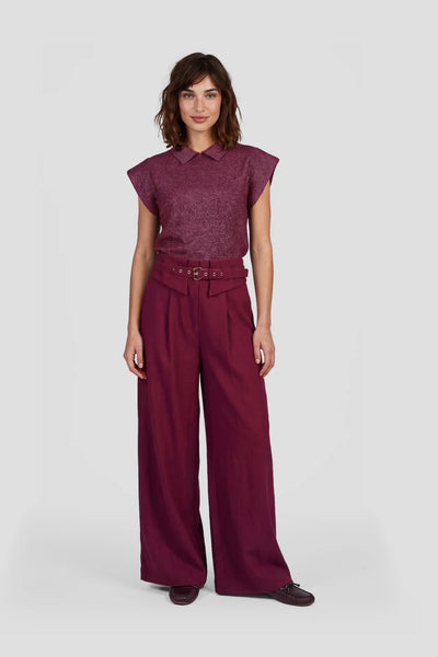 Fluresk Emi Knit Top Tango Blush