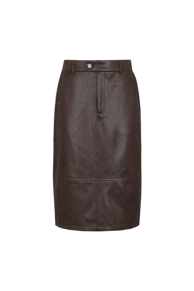 C&S Sandy skirt dark chocolate