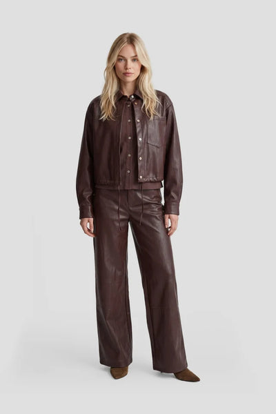 Fluresk Hillie Jacket dusky maroon