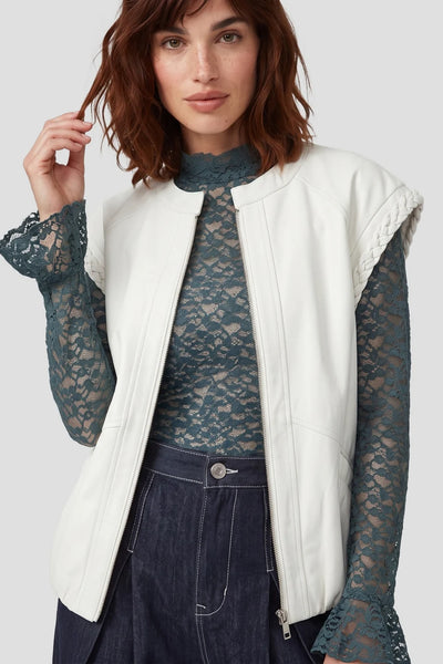 Fluresk Fauve Gilet wood ash