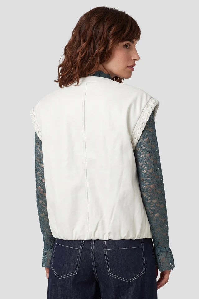 Fluresk Fauve Gilet wood ash