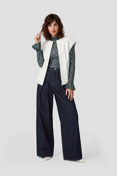 Fluresk Fauve Gilet wood ash