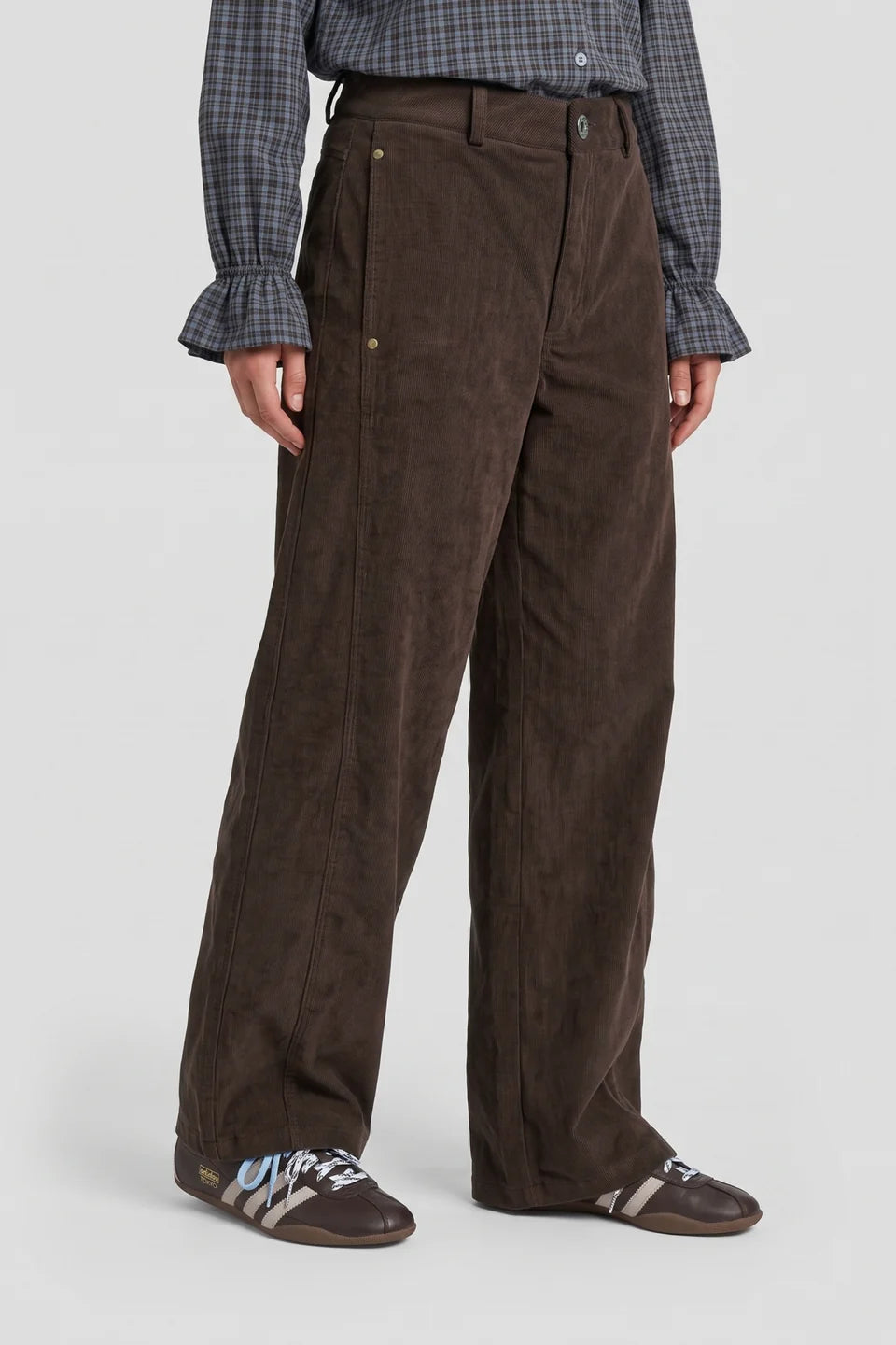 Fluresk Yane pants Dark Chocolate