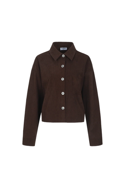 Fluresk Solene Blouse Dark Chocolate