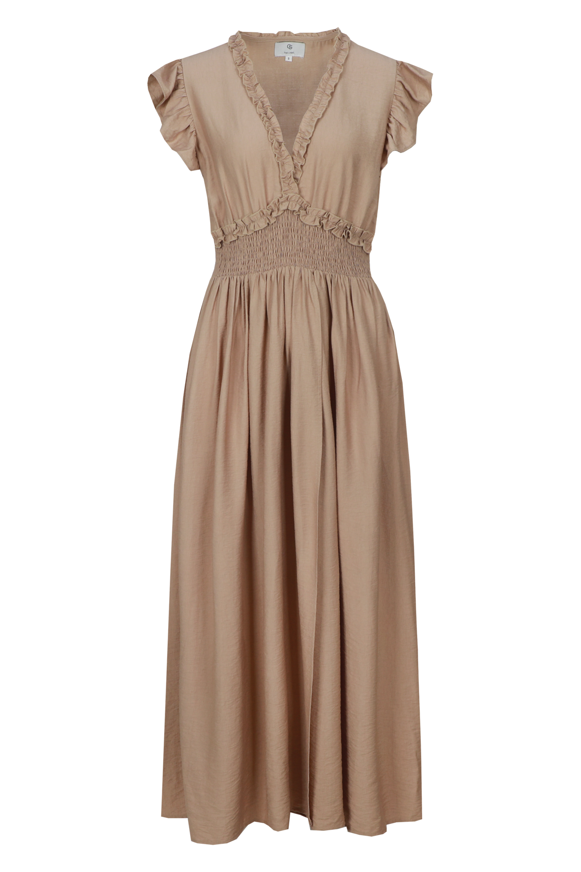 C&S Dilja Jurk khaki