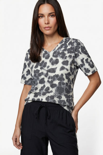 G-maxx Elvi Knitting Top sand / black