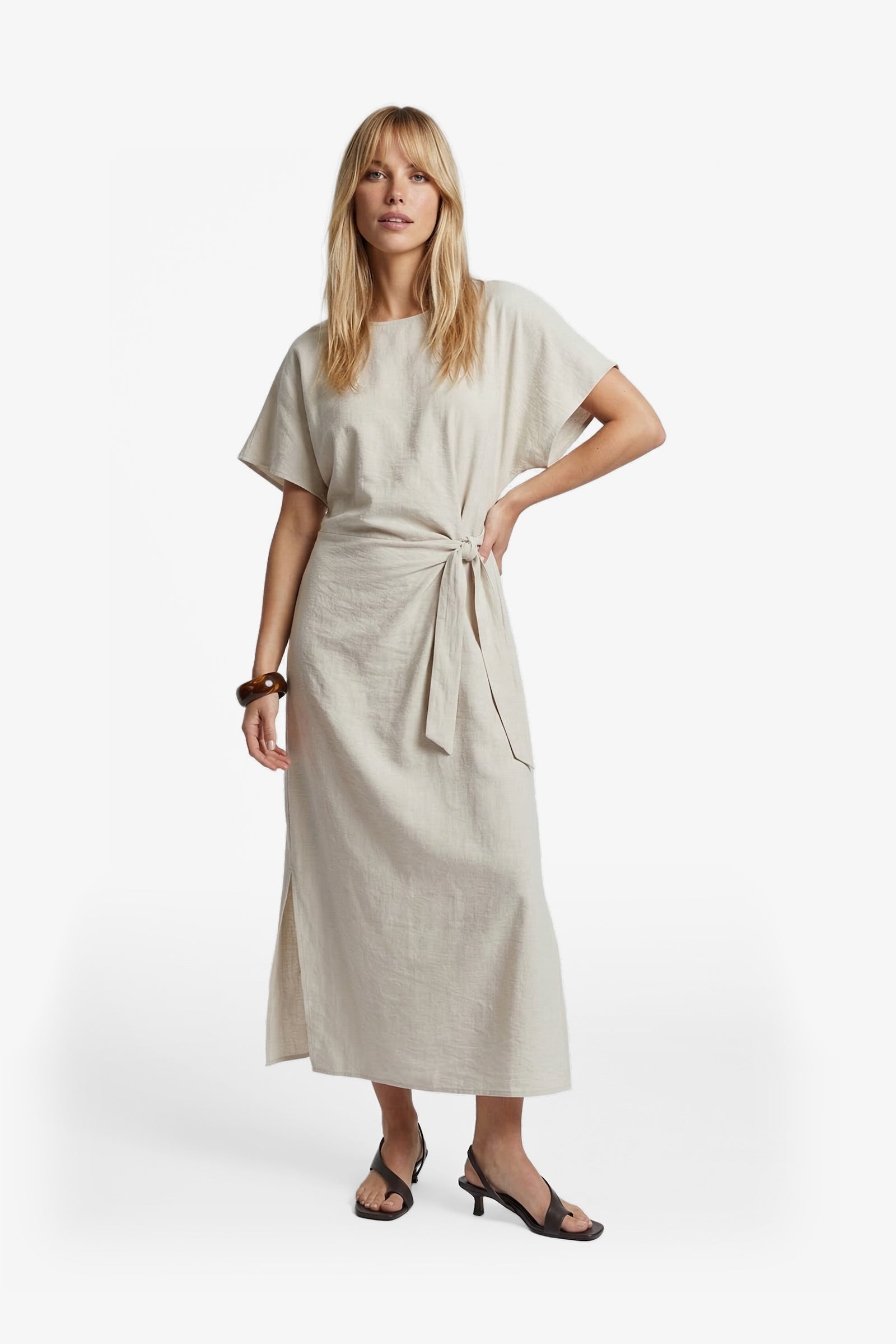 G-maxx Nikoline Jurk sand