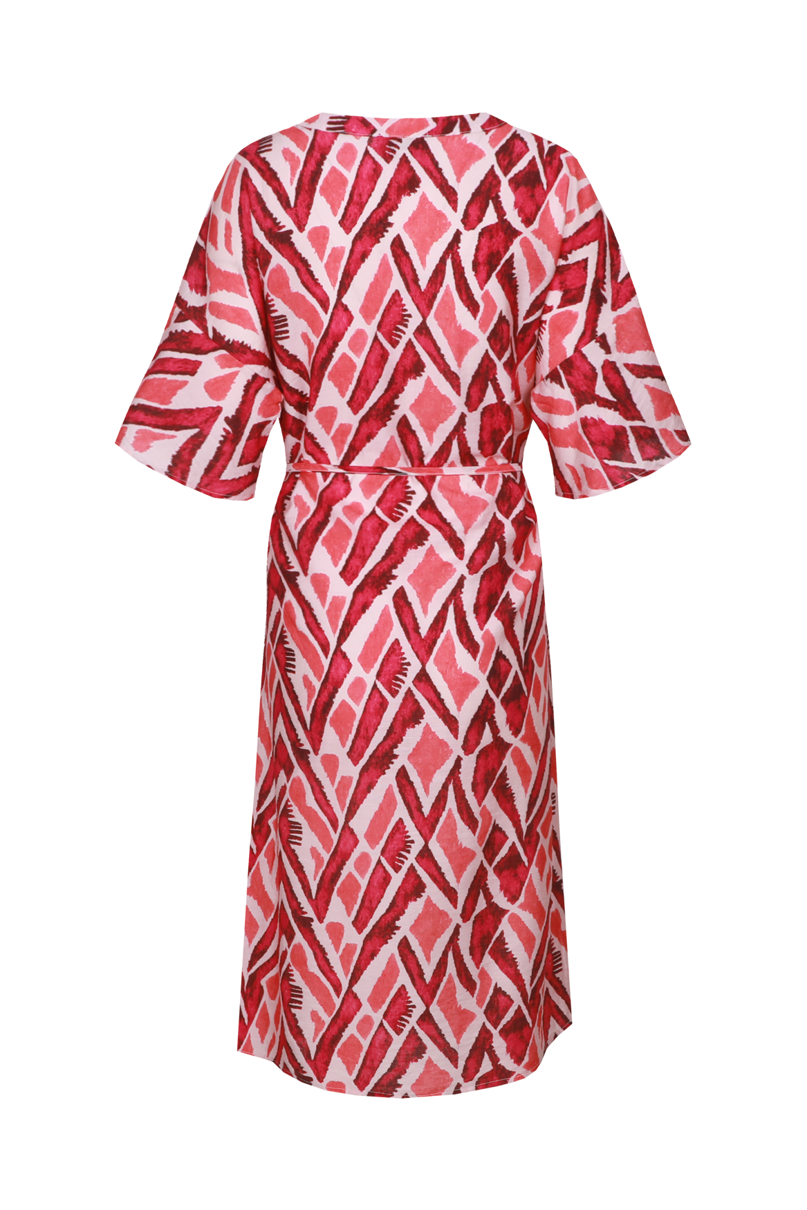 C&S Dalma Jurk powder pink / sunkissed coral