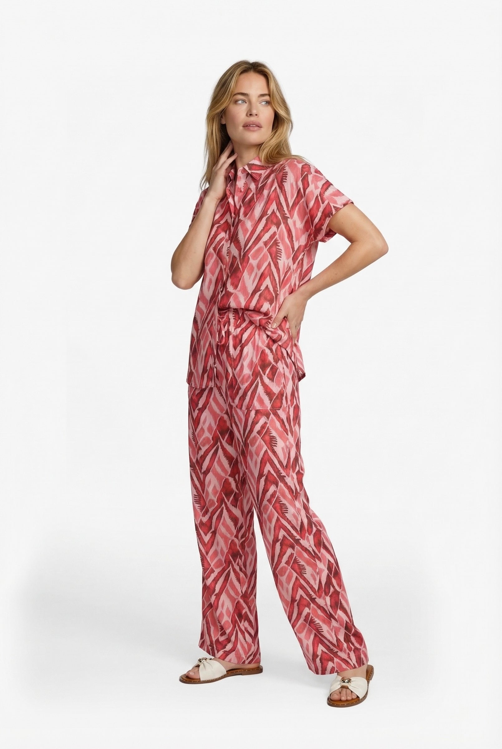 C&S Philine Broek powder pink / sunkissed coral
