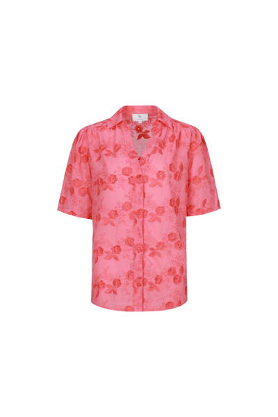 C&S Loveli Blouse sunkissed coral