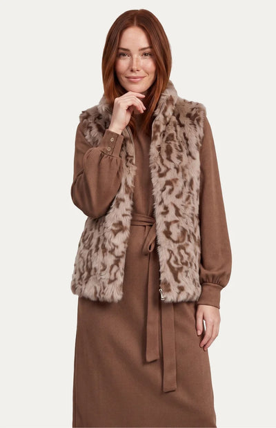 G-Maxx Clarimond Gilet bronze/cappucino