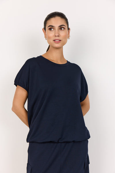 SoyaConcept Banu 237 Shirt donkerblauw