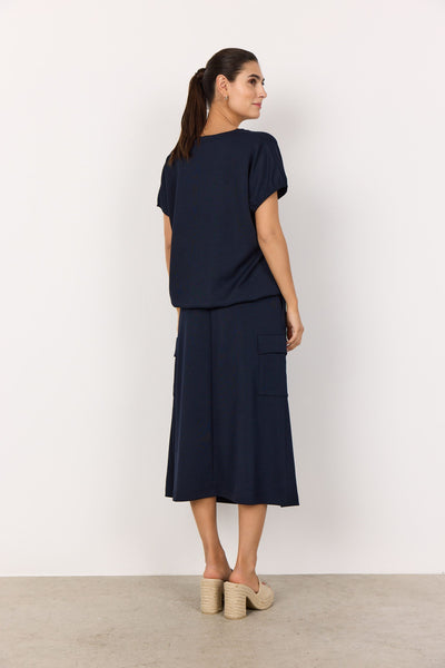 SoyaConcept Banu 237 Shirt donkerblauw