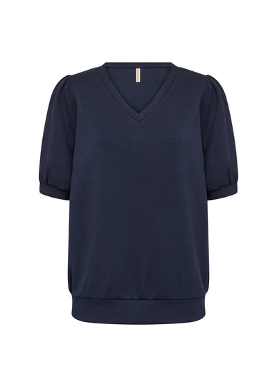 SoyaConcept Banu 238 T-shirt donkerblauw