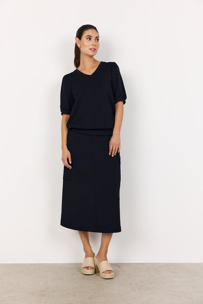 SoyaConcept Banu 238 T-shirt zwart