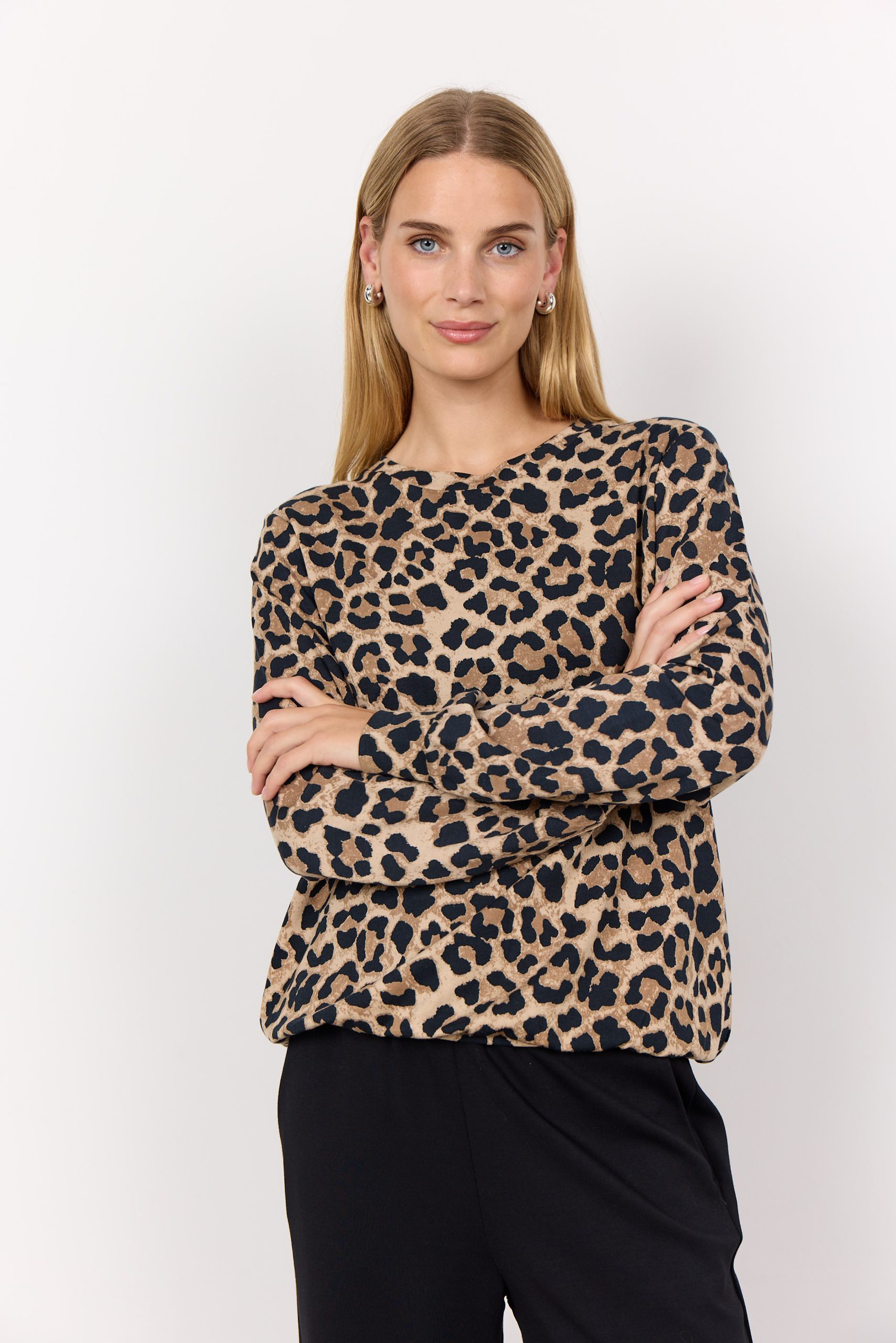 SoyaConcept Fionia 2 Trui leopard