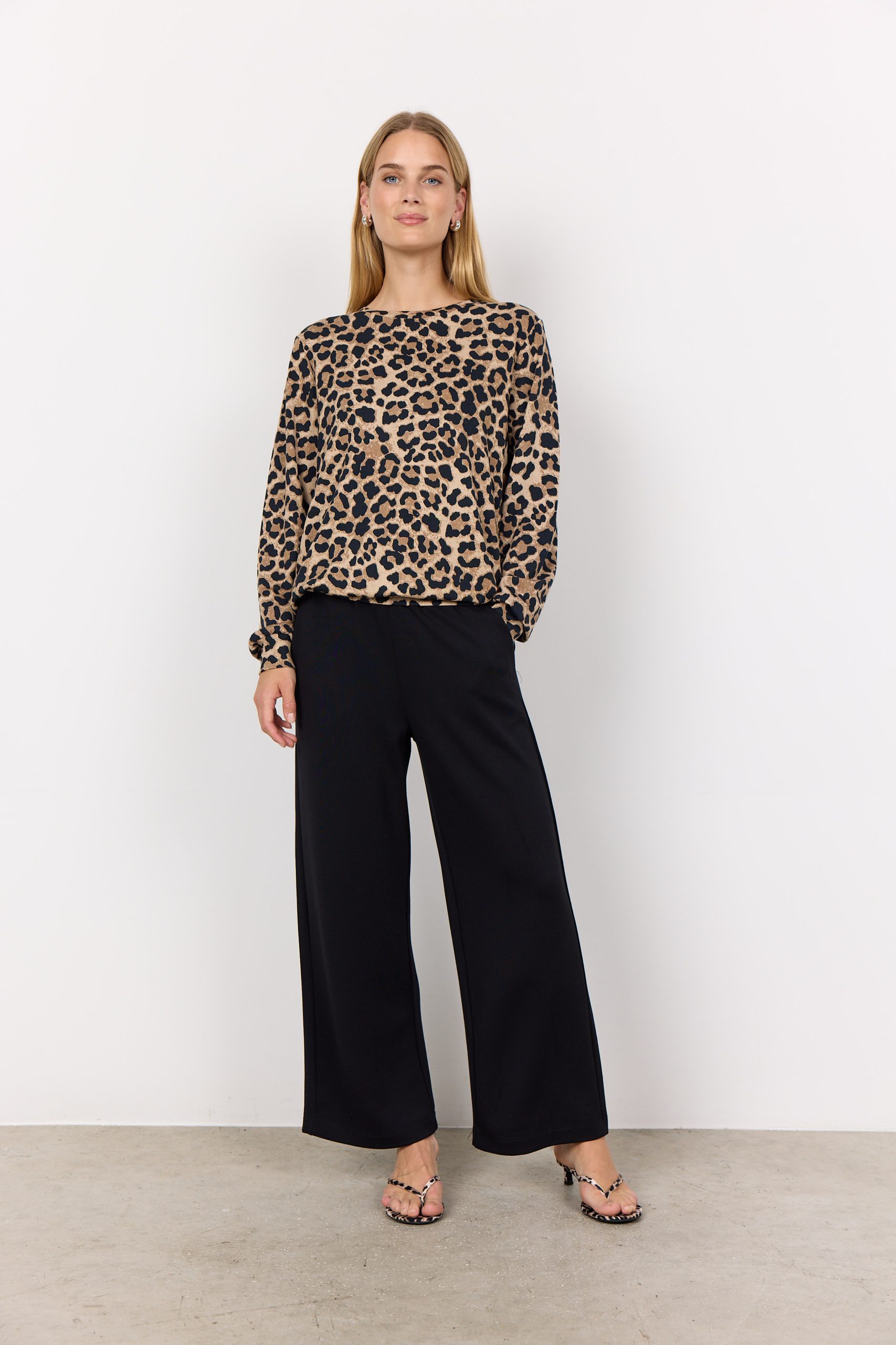SoyaConcept Fionia 2 Trui leopard