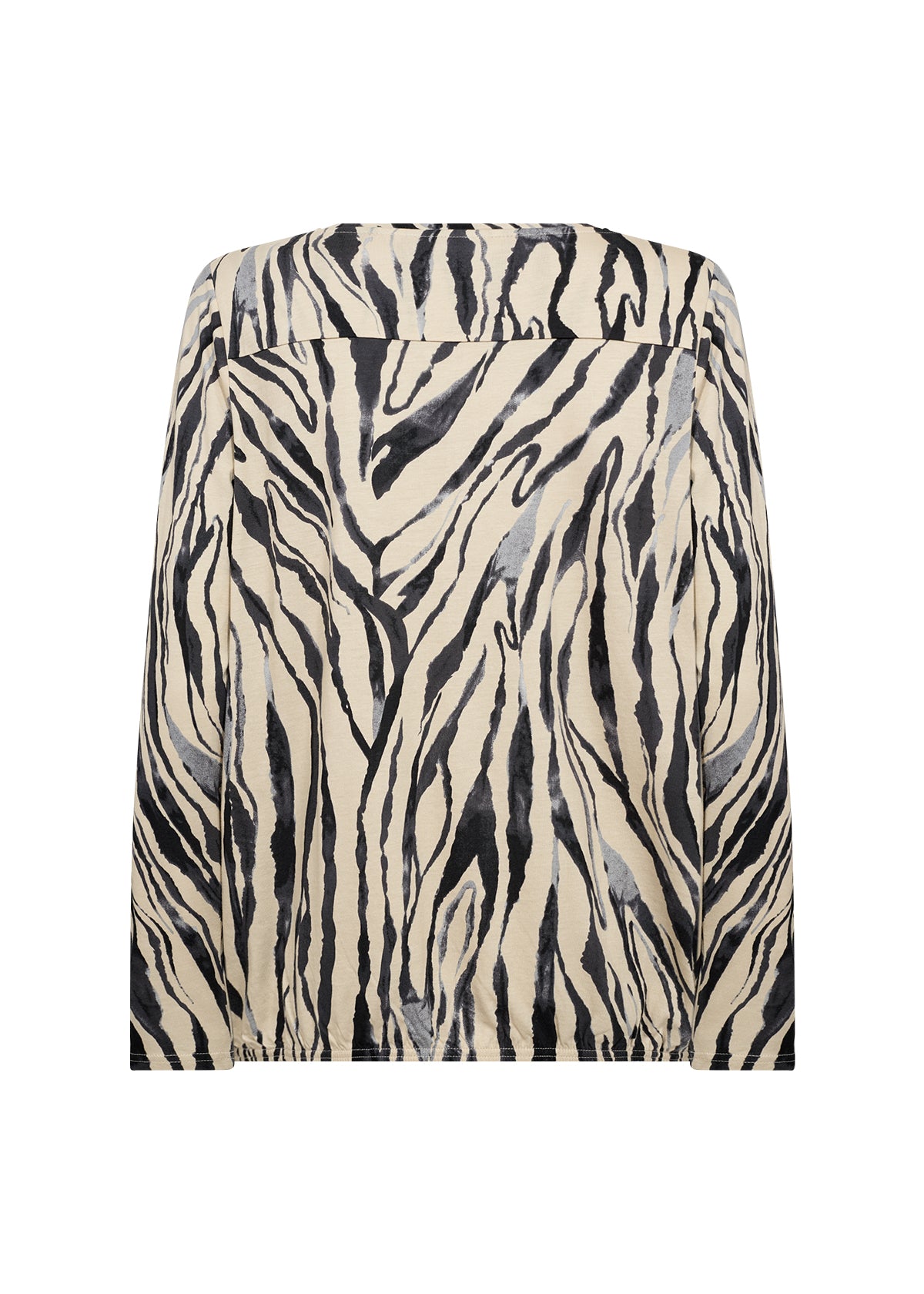 SoyaConcept Felicity AOP 522 Top black combi