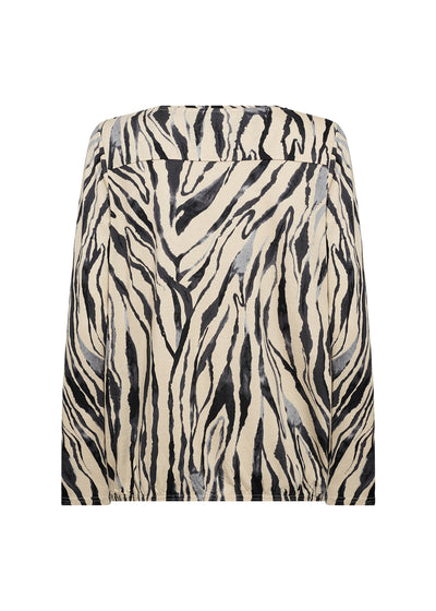 SoyaConcept Felicity AOP 522 Top black combi