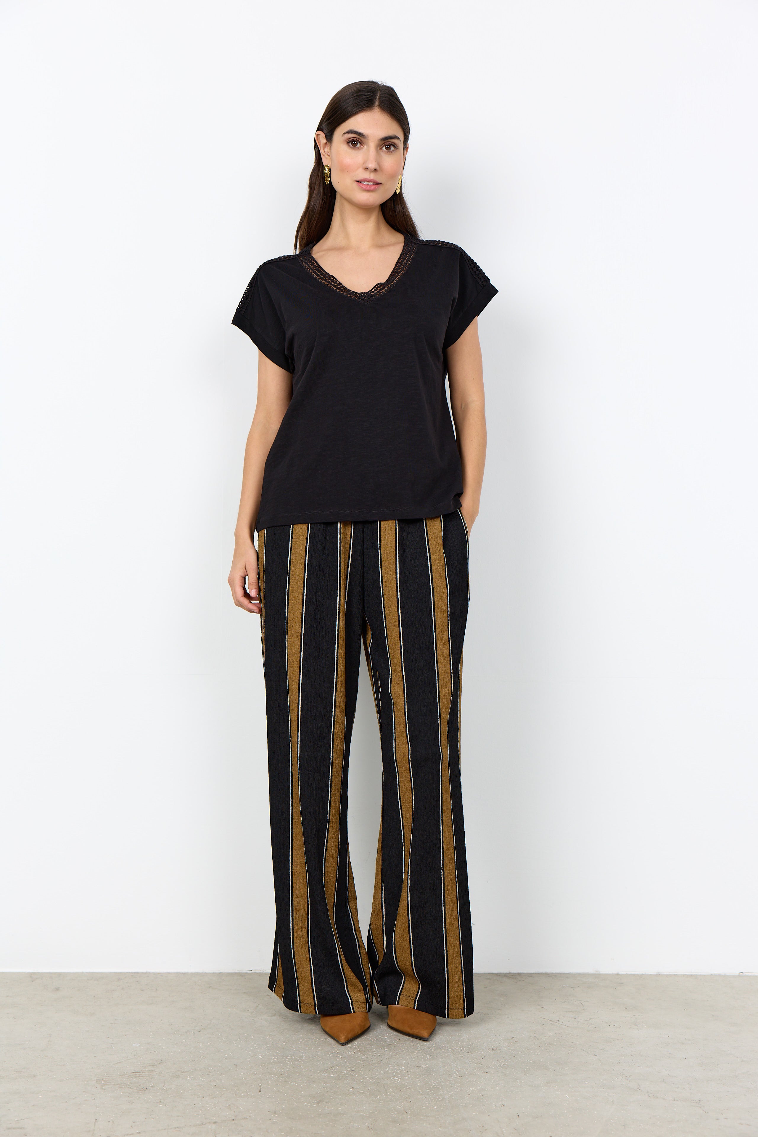 SoyaConcept Babette 77 T-shirt zwart