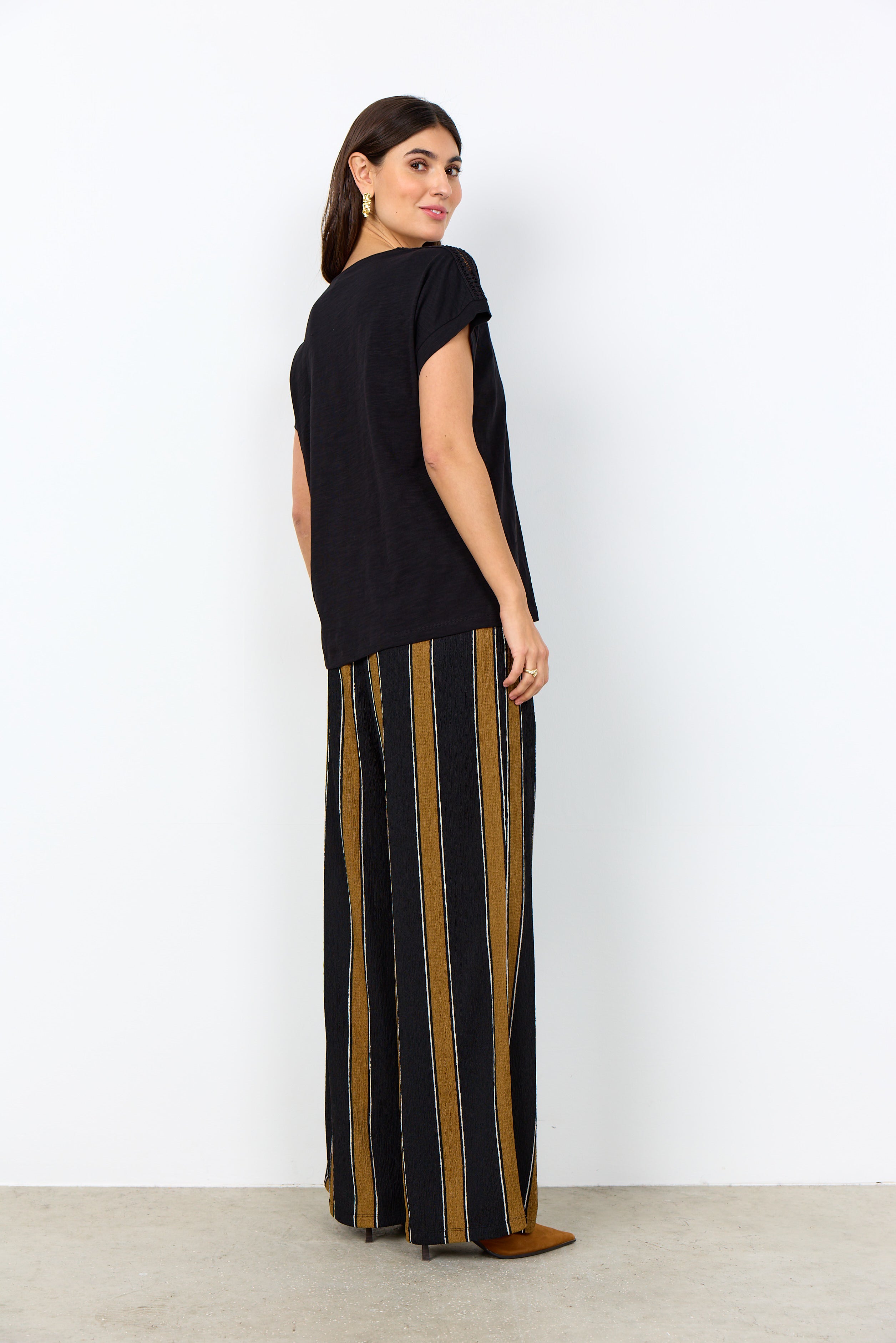 SoyaConcept Babette 77 T-shirt zwart