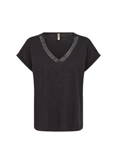 SoyaConcept Babette 77 T-shirt zwart