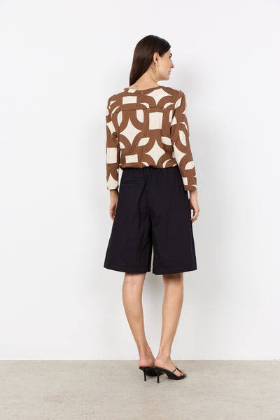 SoyaConcept Felicity AOP 542 toffee print
