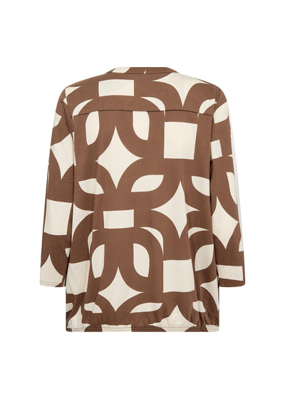 SoyaConcept Felicity AOP 542 toffee print