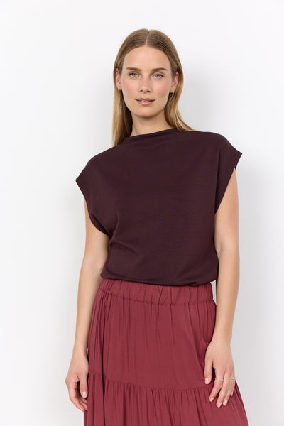 SoyaConcept Banu 314 Top dark plum