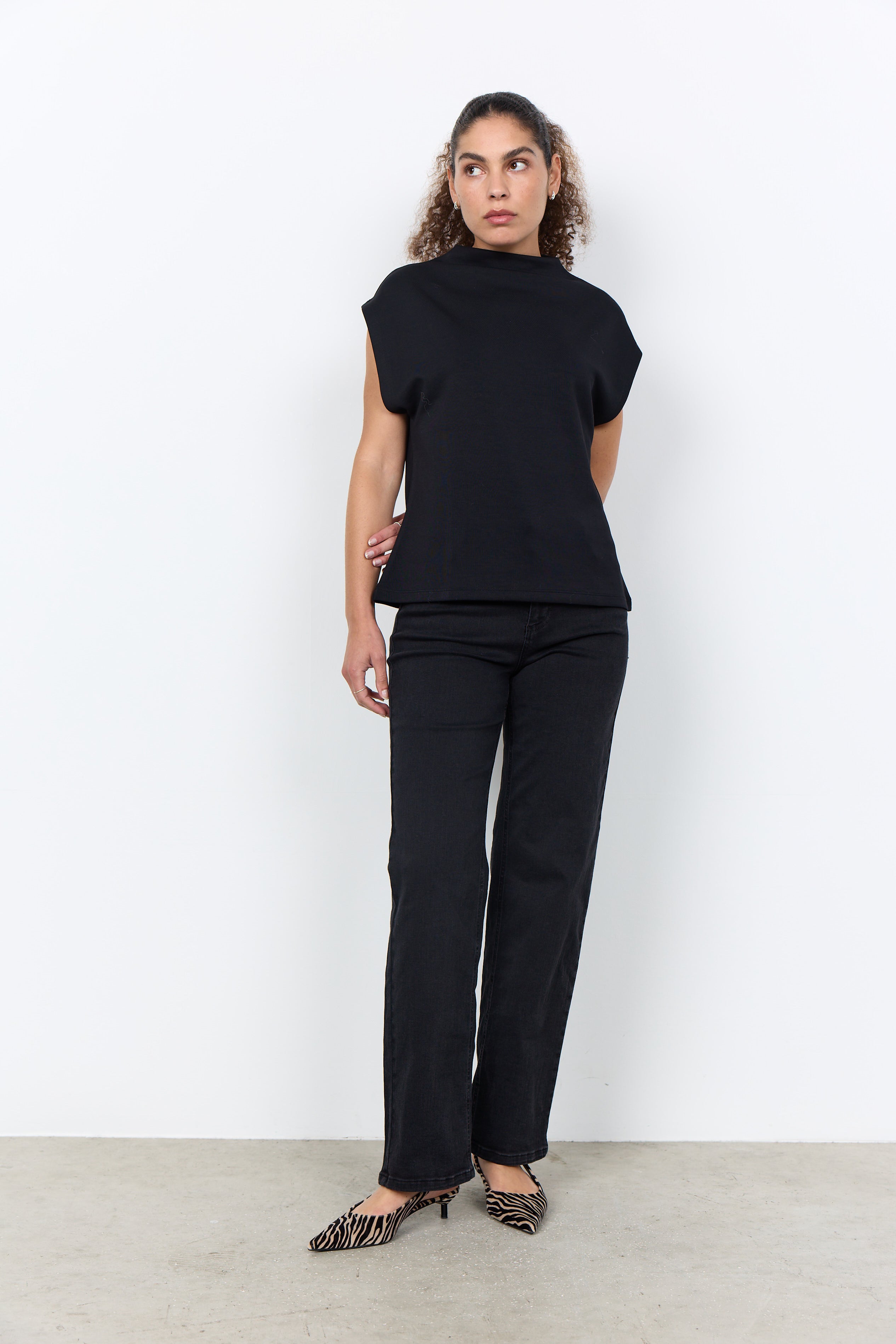SoyaConcept Banu 314 Top zwart