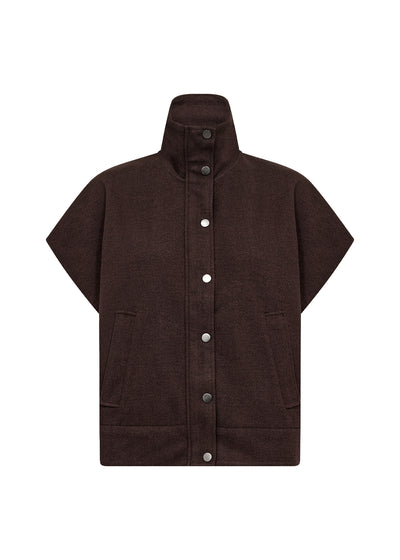 SoyaConcept Vagna 7 Waistcoat Choco