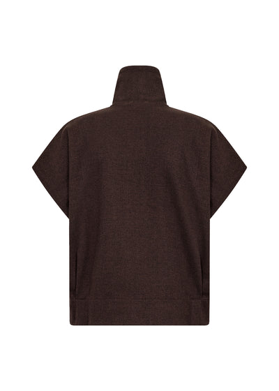 SoyaConcept Vagna 7 Waistcoat Choco