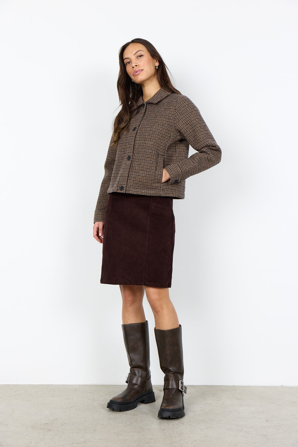 SoyaConcept Hasti Jacket Choco