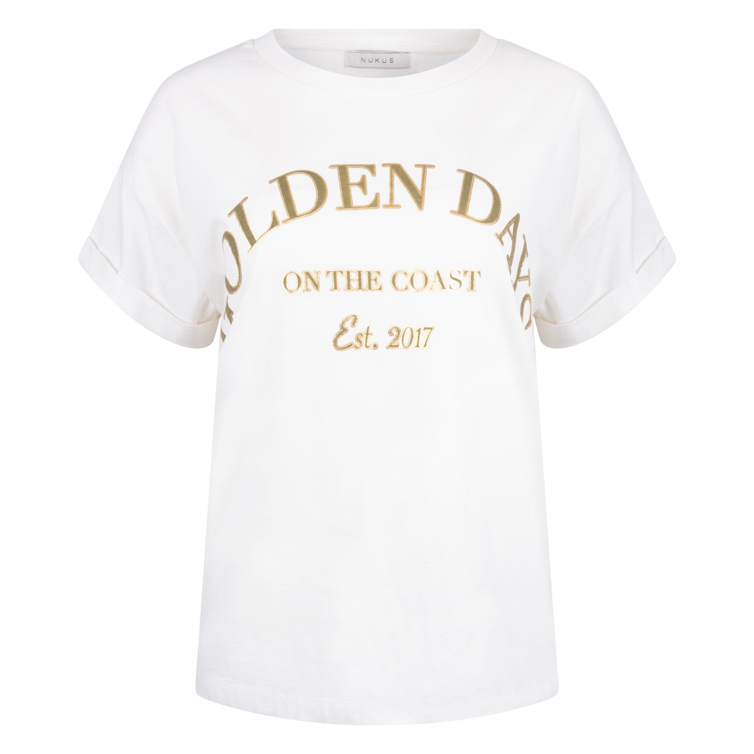Nukus Sanne Shirt Golden Days off white army