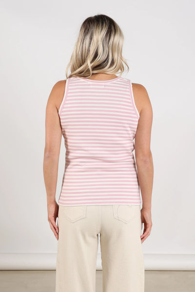 Nukus Steffie Singlet Top offwhite/blush