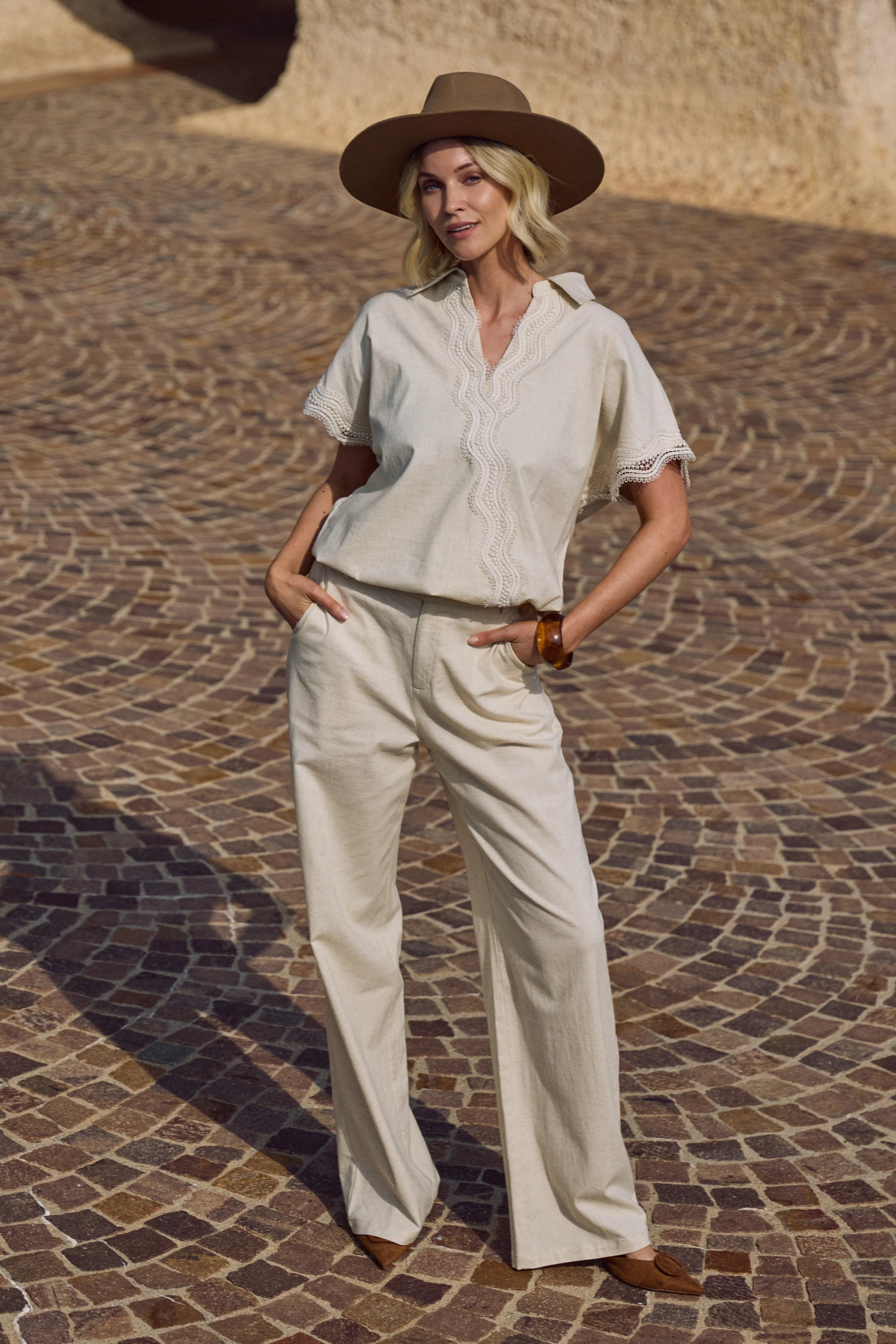 Nukus Eline Broek sand