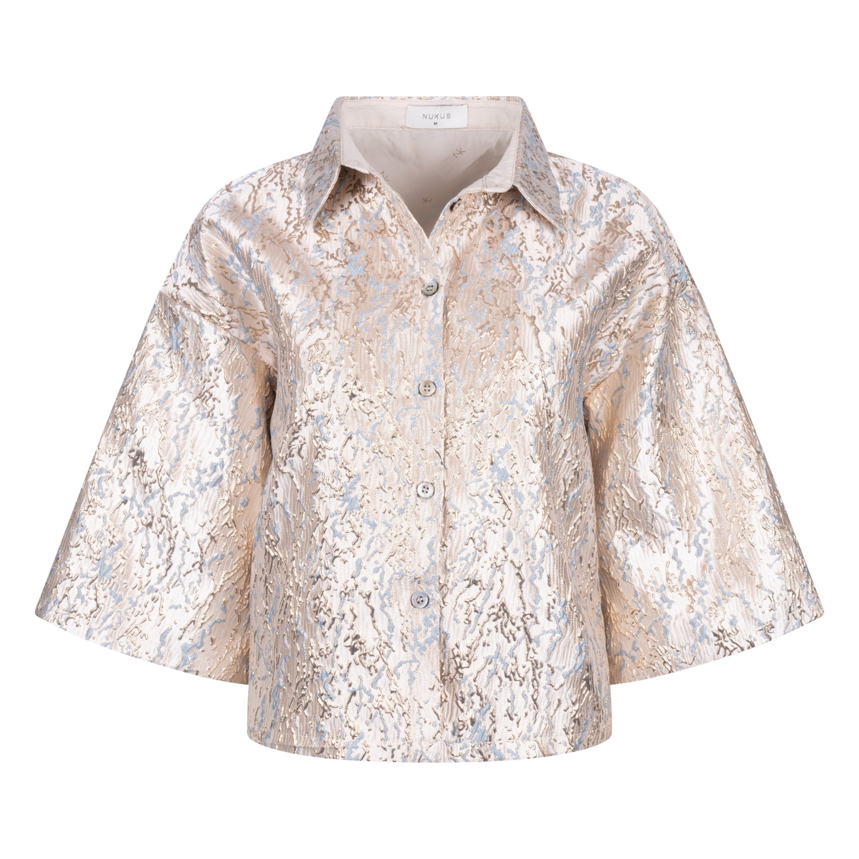 Nukus Leena Blouse gold / cloudy