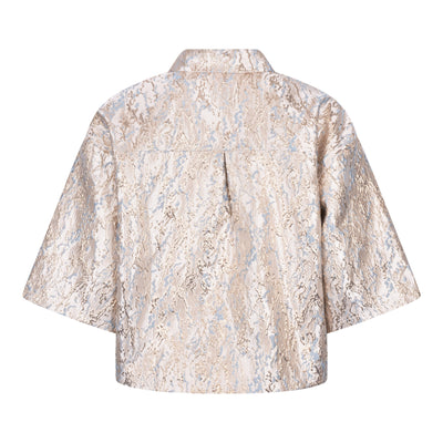 Nukus Leena Blouse gold / cloudy
