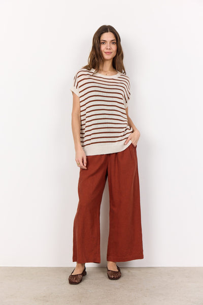 SoyaConcept Luanna 5 Shirt rusty red brown