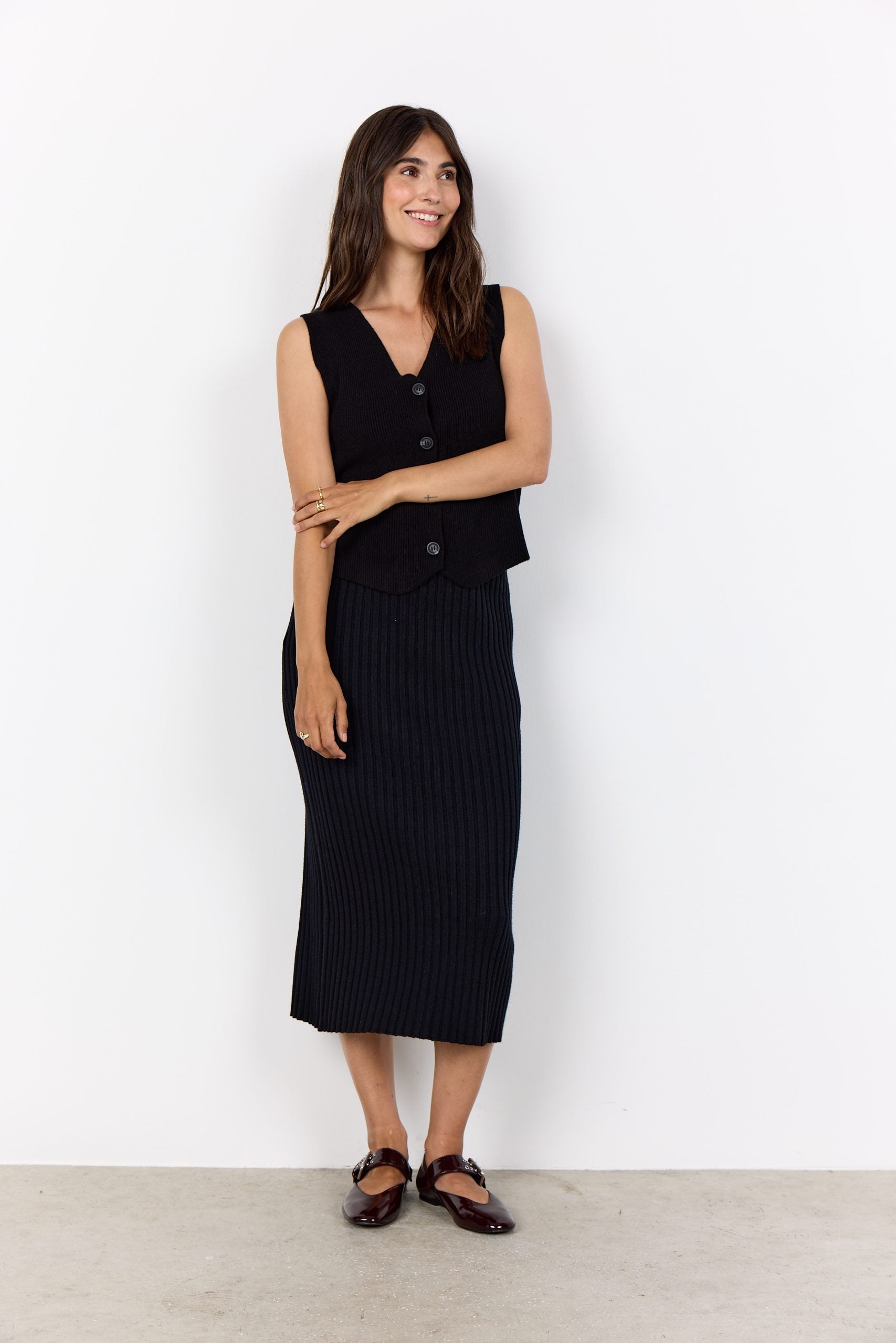 SoyaConcept Kanita 27 Gilet zwart